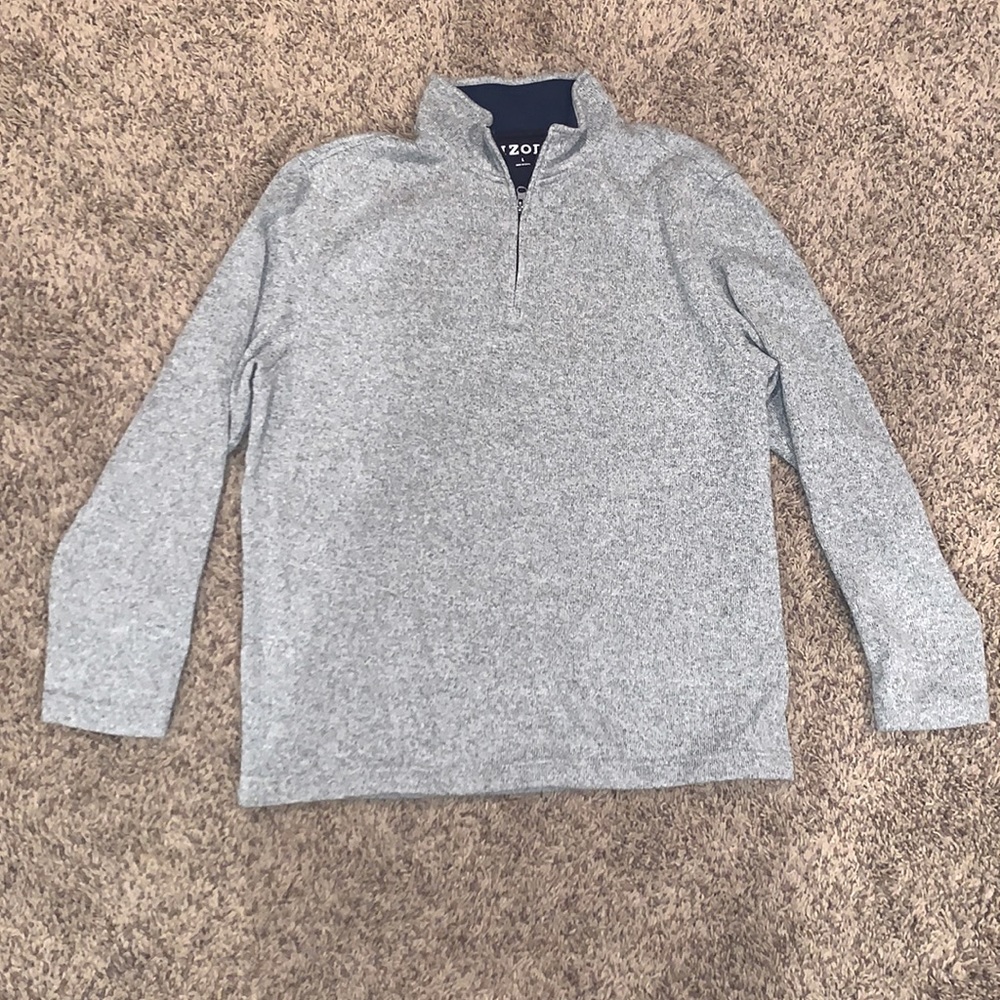 Men’s Izod 1/4 zip pullover sweater